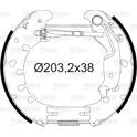 Brake Set- drum brakes VALEO - 554887