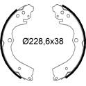 Brake Shoe Set VALEO - 564322