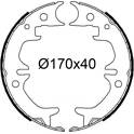 Brake Shoe Set VALEO - 564326