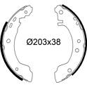 Brake Shoe Set VALEO - 564328