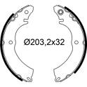 Brake Shoe Set VALEO - 564331