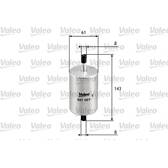 Bränslefilter VALEO - 587001