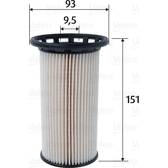 Bränslefilter VALEO - 587095