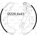 Bremsbackensatz VALEO - 564085