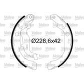 Bremsbackensatz VALEO - 564210
