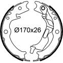 Bremsbackensatz VALEO - 564246
