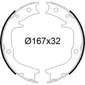 Bremsbackensatz VALEO - 564248