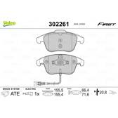 Bremsbeläge vorne VALEO - 302261
