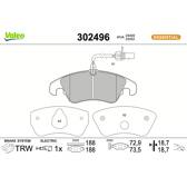 Bremsbeläge vorne VALEO - 302496