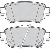 Bremsbelagsatz hinten VALEO - 302165