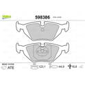 Bremsbelagsatz hinten VALEO - 598386