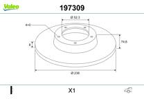 Bremsscheibe (pro Einheit)