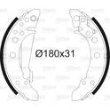 Bromsbackar, sats VALEO - 562020