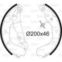 Bromsbackar, sats VALEO - 562038
