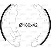 Bromsbackar, sats VALEO - 562040