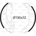 Bromsbackar, sats VALEO - 562084