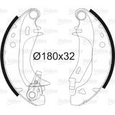 Bromsbackar, sats VALEO - 562453