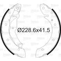 Bromsbackar, sats VALEO - 562551