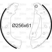 Bromsbackar, sats VALEO - 562552