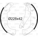 Bromsbackar, sats VALEO - 562585