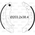 Bromsbackar, sats VALEO - 564097