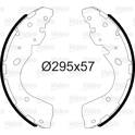Bromsbackar, sats VALEO - 564194