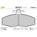 Bromsbelägg fram VALEO - 301217
