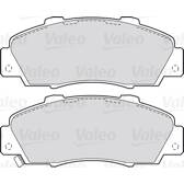 Bromsbelägg fram VALEO - 301627