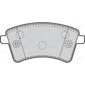 Bromsbelägg fram VALEO - 302108