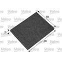 Cabin air filter VALEO - 698865