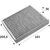 Cabin air filter VALEO - 715659