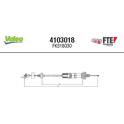 Cable Pull, clutch control VALEO - 4103018