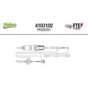 Cable Pull, clutch control VALEO - 4103102