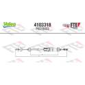 Cable Pull, clutch control VALEO - 4103318