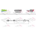 Cable Pull, clutch control VALEO - 4103502
