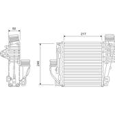 Charge Air Cooler VALEO - 818290