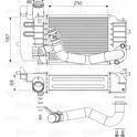 Charge Air Cooler VALEO - 818655