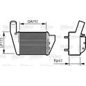 Charge Air Cooler VALEO - 818828