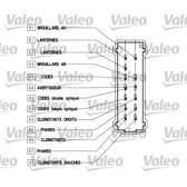 Commutateur de colonne de direction VALEO - 251565