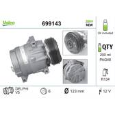 Compresor, aire acondicionado VALEO - 699143