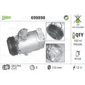 Compresor, aire acondicionado VALEO - 699898