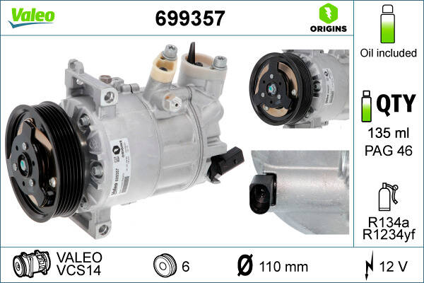 Compressor, air conditioning