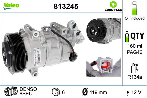 Compressor, air conditioning