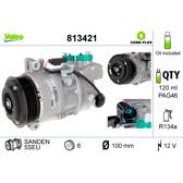 Compresseur climatisation VALEO - 813421