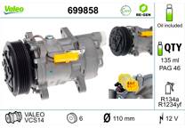 Compressor air conditioning