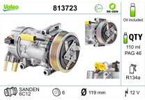 Compressor air conditioning