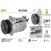 Compressor air conditioning VALEO - 813765