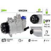 Compressor, airconditioning VALEO - 690204