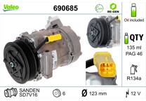 Compressor, airconditioning