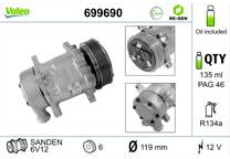 Compressor, airconditioning